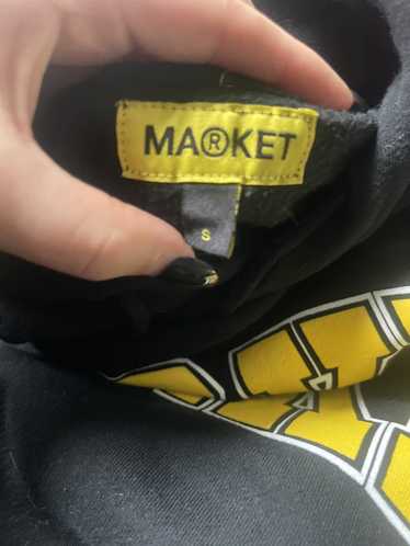 Market Black and yellow market hoodie - image 1