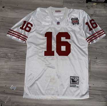 Jeff Garcia #5 San Francisco 49ers NFL Adidas White Away Jersey Men's  LARGE