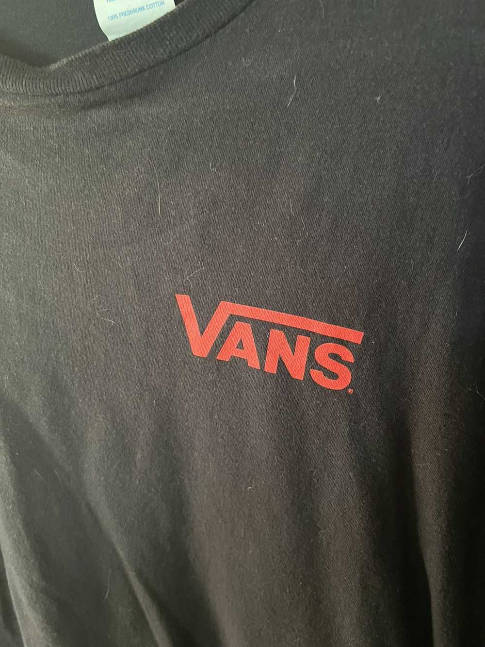 Vans Vans Off The Wall Red Logo T-Shirt - image 4
