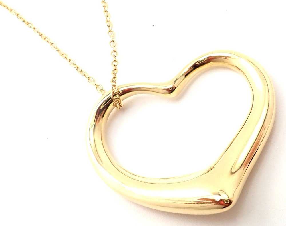 Tiffany & Co. Gold Peretti Extra Large Open Heart… - image 2