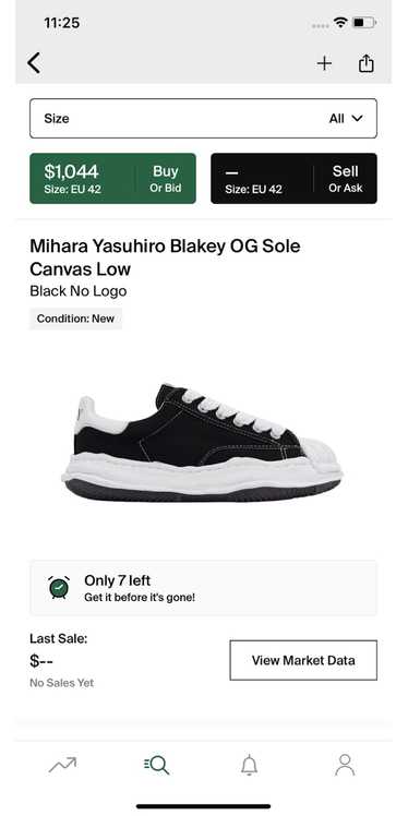 Miharayasuhiro Mihara Yasuhiro Blakey OG Sole Canv