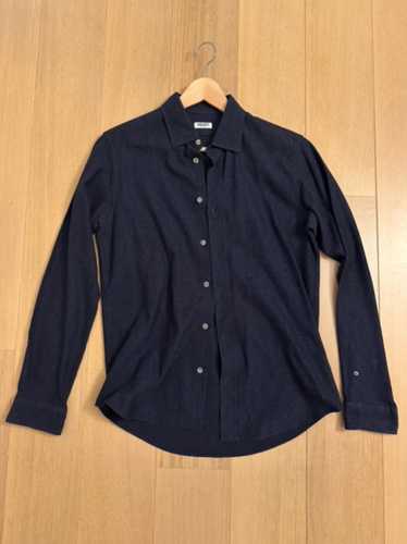 Kenzo Kenzo Woven Contrast Color Button Down Shirt