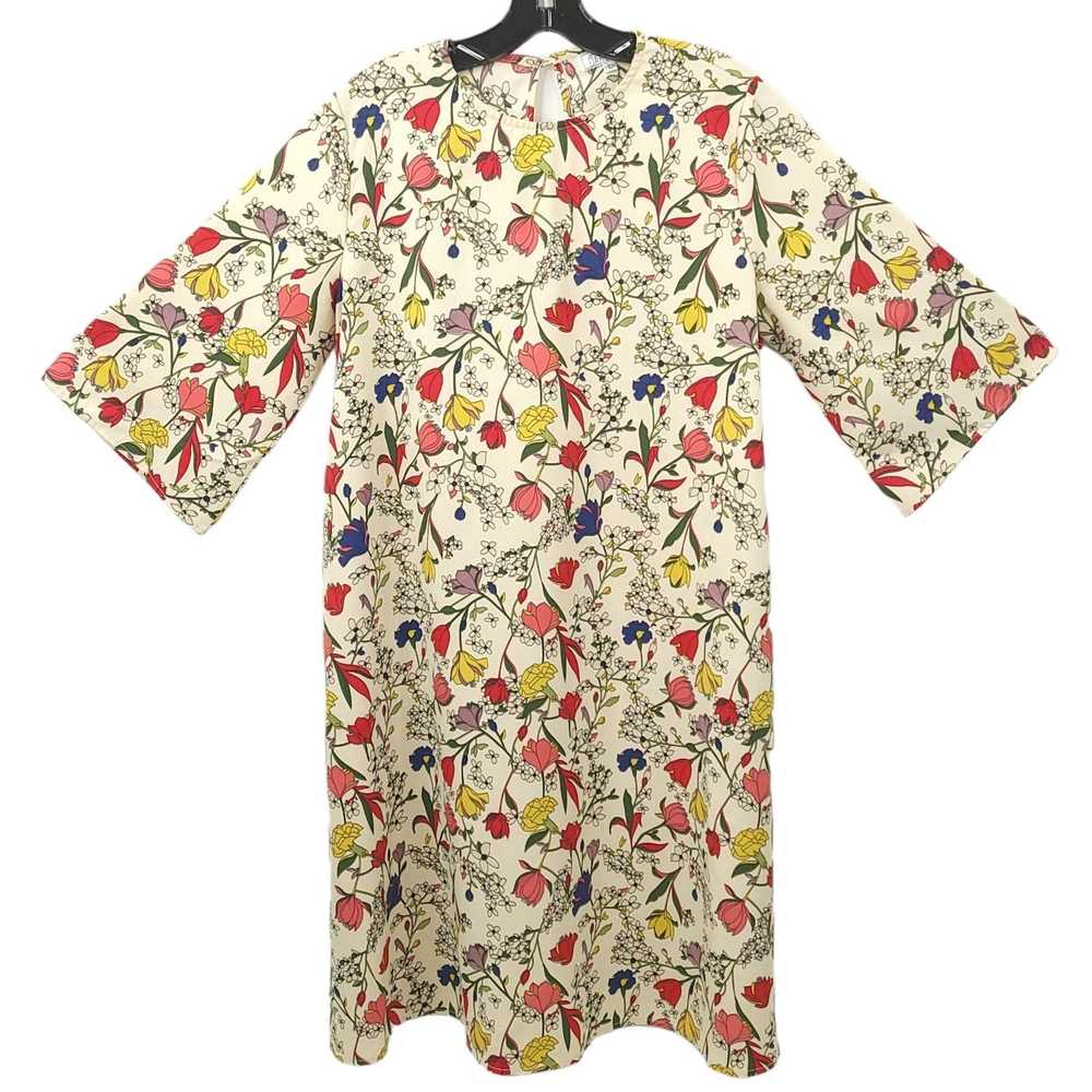 Other A Dip of Darling Retro Floral Print Dress S… - image 1