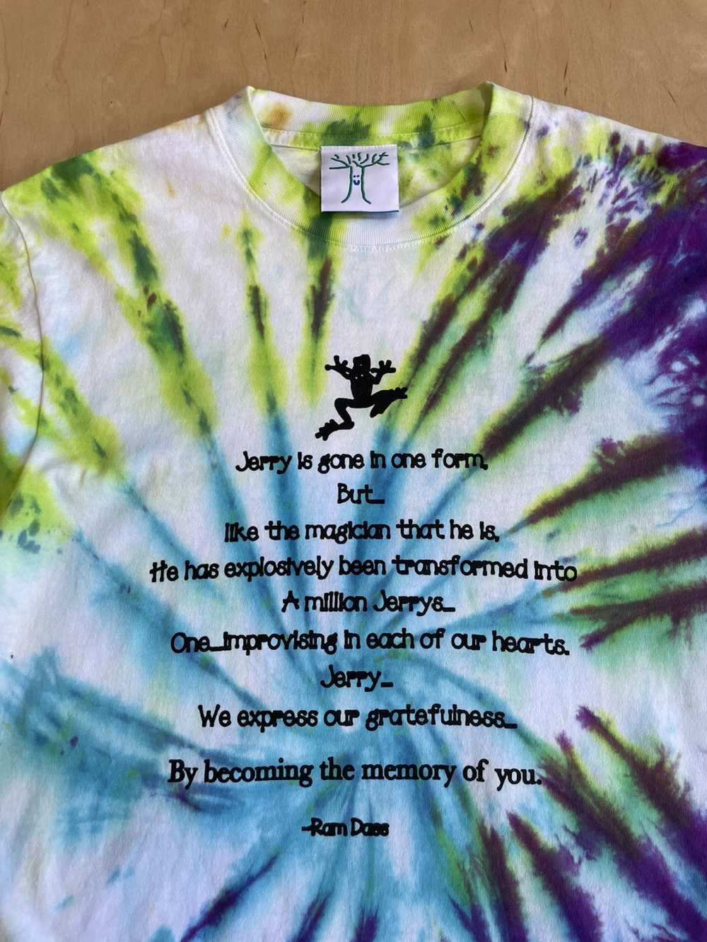 Online Ceramics T Shirt We Love You Jerry Garcia … - image 2