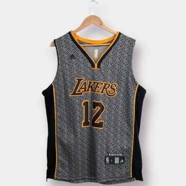 LA Lakers Adidas Reversible Practice Shooting Warmup Jersey Kobe Bryant Vtg  Shaq