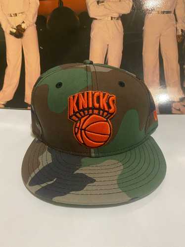 New Era New York Knicks Camo Snapback Hardwood Cla