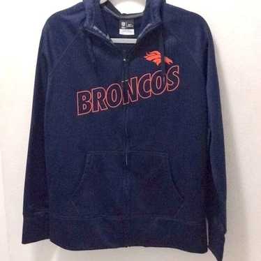 Nike Denver Broncos Nike Hooded Sweatshirt 100%Po… - image 1