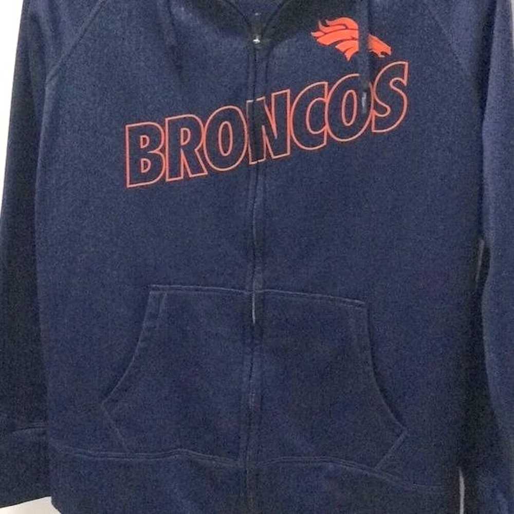 Nike Denver Broncos Nike Hooded Sweatshirt 100%Po… - image 3