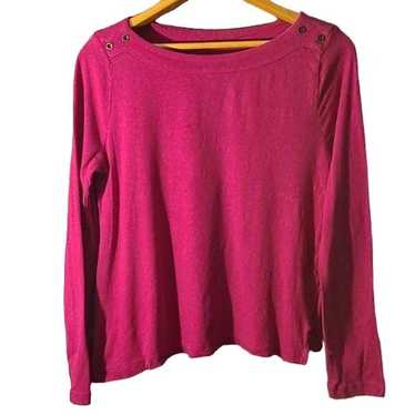 Loft LOFT Medium Business Casual Pink Sweater