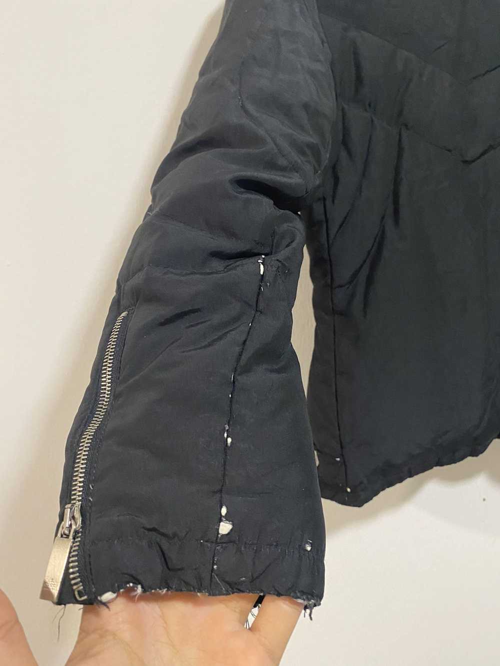 Gucci × Vintage Gucci Black Silk Puffer Coat - image 7