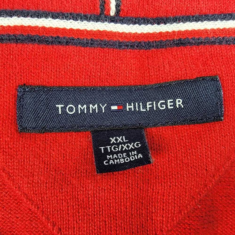 Tommy Hilfiger Tommy Hilfiger Mens 2XL Red Solid … - image 4