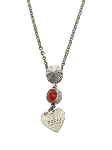 Gucci necklace/sv925/colored stone/slv/top - Gem