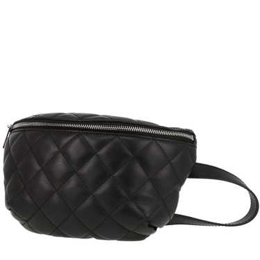 Chanel Pochette ceinture clutch-belt in black quil