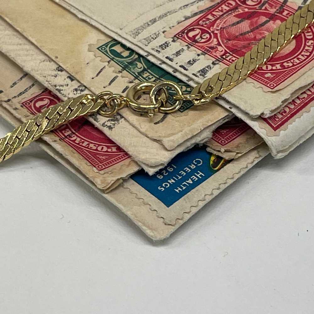1980’s Trifari Gold Enamel Necklace - image 6