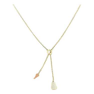 Hermès Kelly Clochette pink gold necklace - image 1