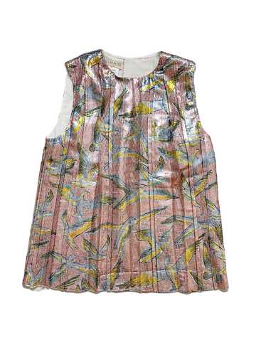 Emilio Pucci Metallic Pink Top UK 8 - image 1