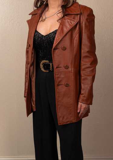 Vintage Sienna Leather Jacket