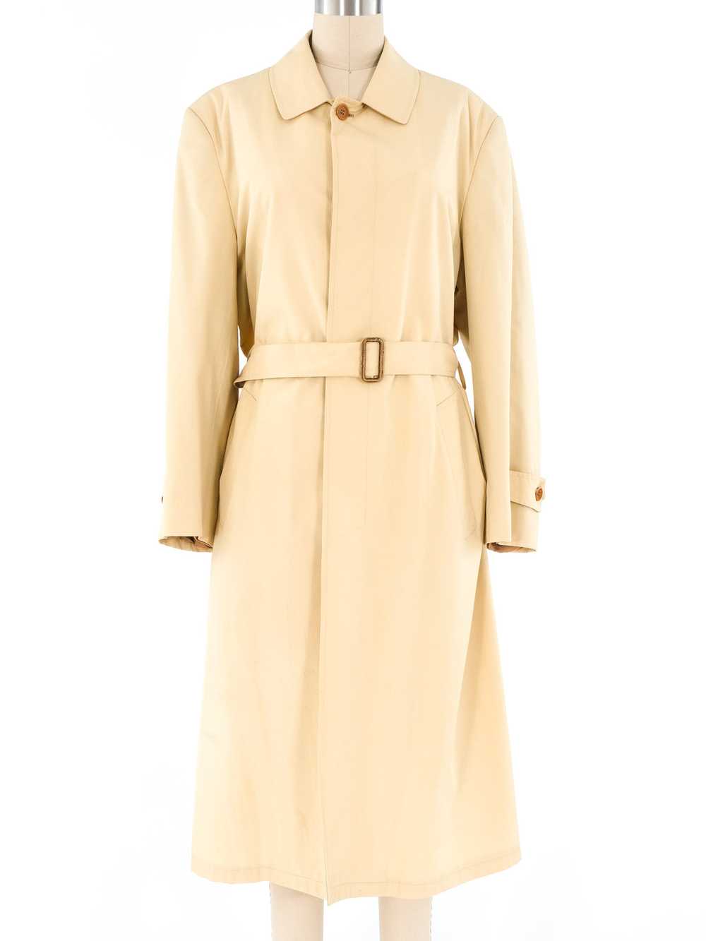 1970s Gucci Cotton Trench Coat - image 1