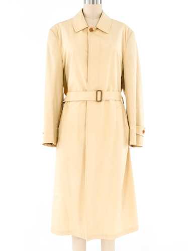 GUCCI Red GG Belted Trench Coat · VERGLE