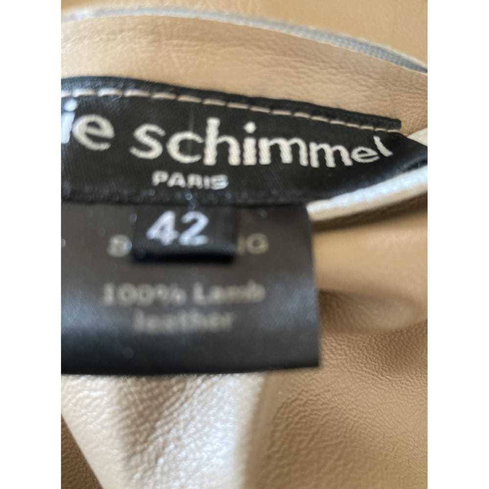 Sylvie Schimmel Leather caban - image 8