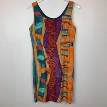 Rabbit Rabbit Rabbit Multi Color Shift Dress 10p - image 1