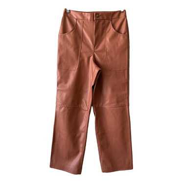 Blanknyc Vegan leather straight pants