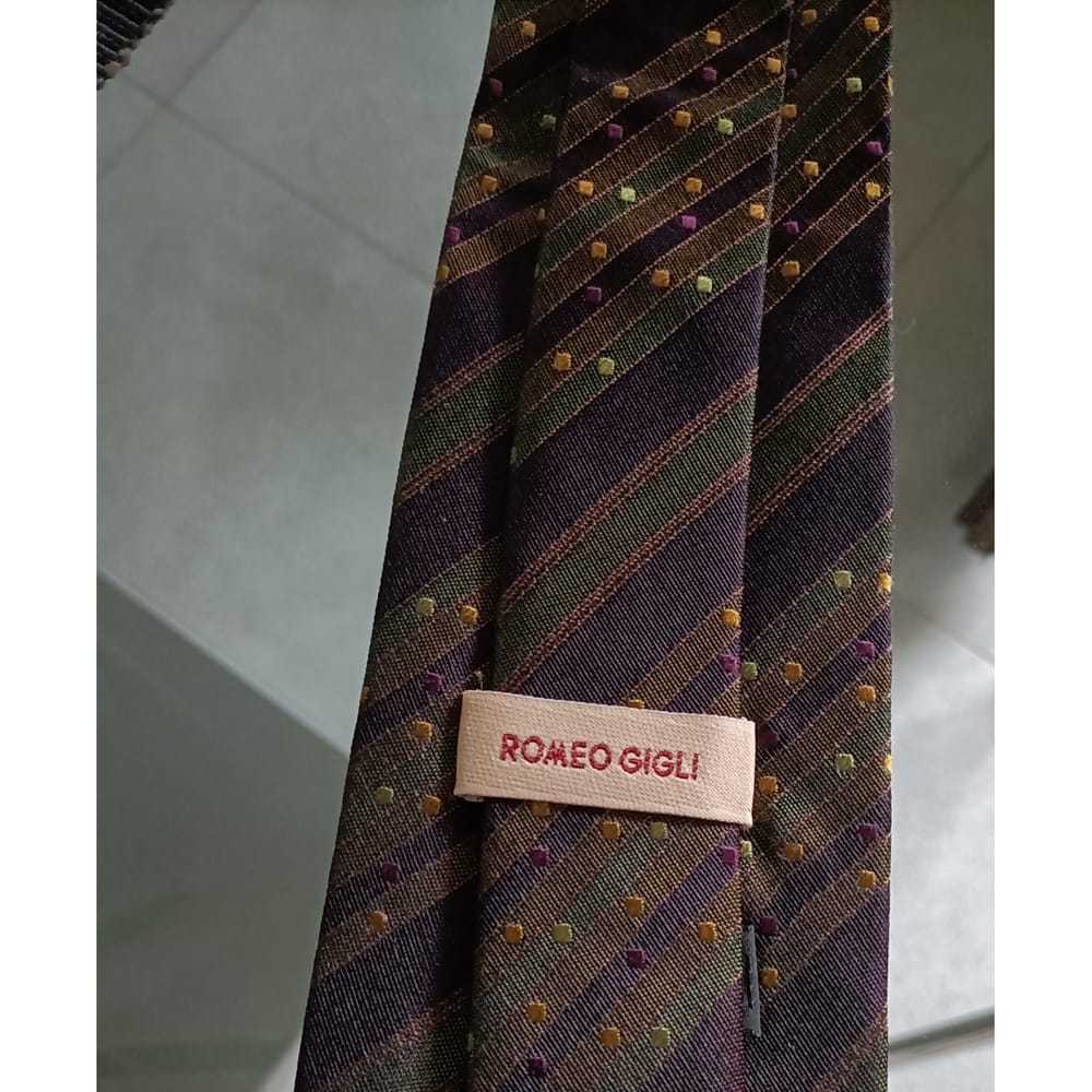 Romeo Gigli Silk tie - image 4