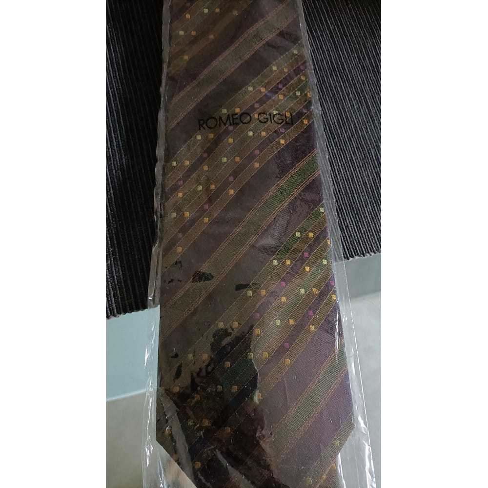 Romeo Gigli Silk tie - image 5