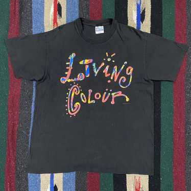 USA製】Living Colour リヴィングカラー 90's Tシャツ-