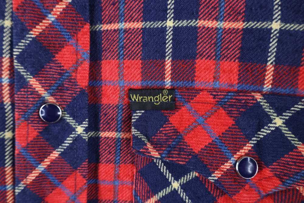 Vintage × Wrangler Vintage 70s Wrangler Snap Butt… - image 5