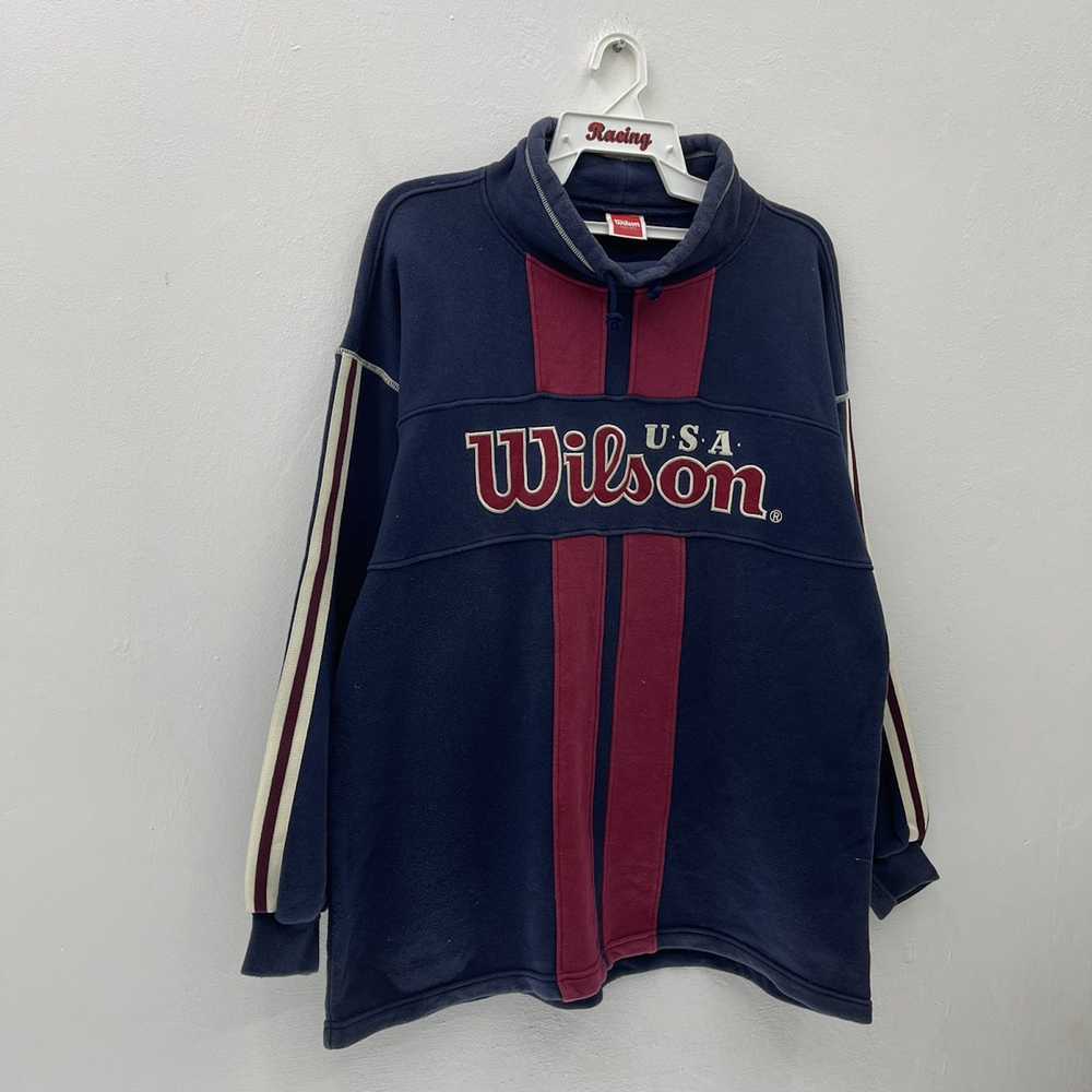 Brand × Vintage × Wilson Athletics Wilson Fleece … - image 4