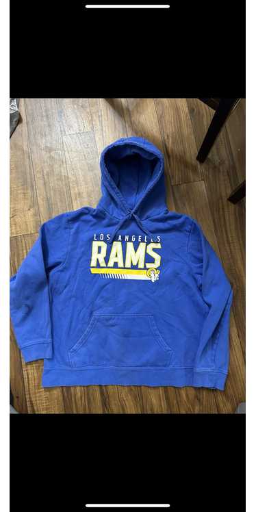 NFL × Vintage Nfl LA rams hoodie vintage blue yell