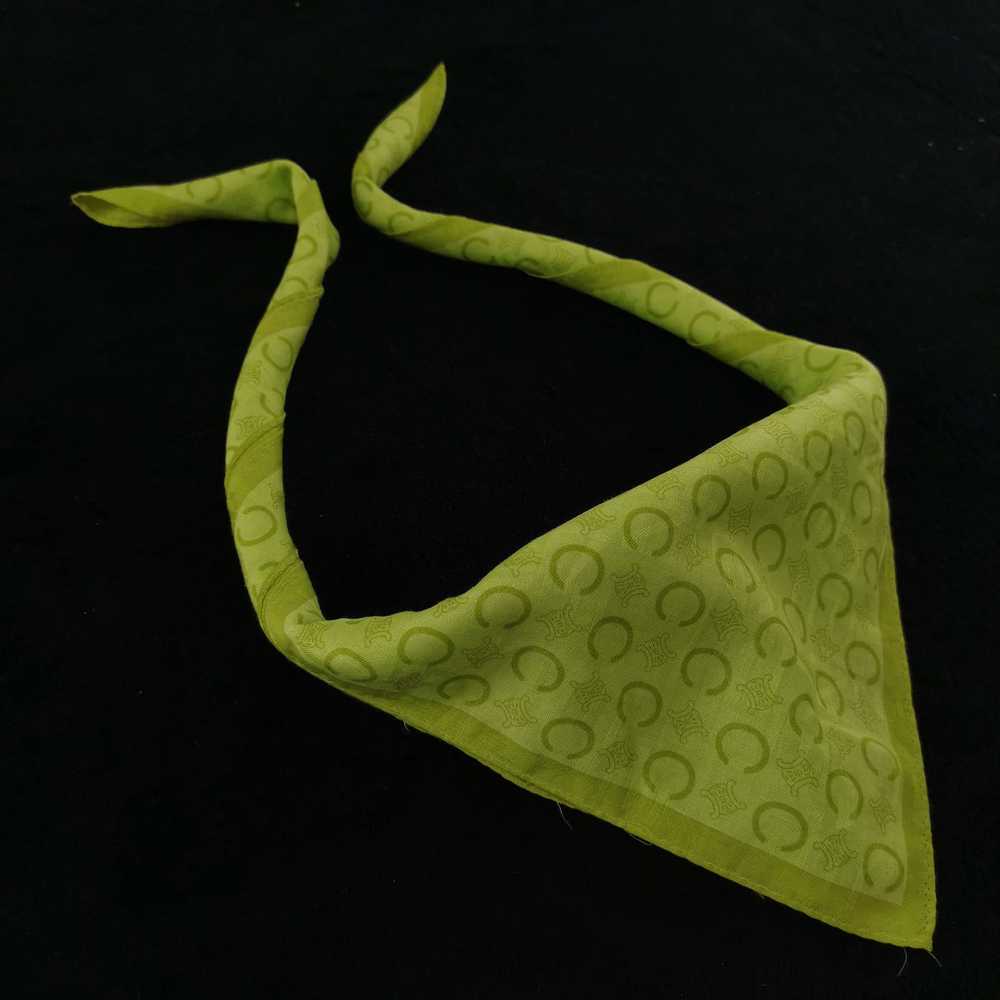 Celine Vintage Handkerchief Neckerchief Scarf - image 2