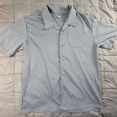 Other Brave Steed Mens 3XL Gray Button Up Short Sl