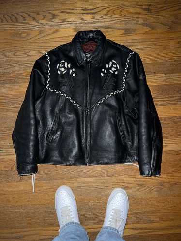 Leather Jacket × Streetwear × Vintage Vintage Jami