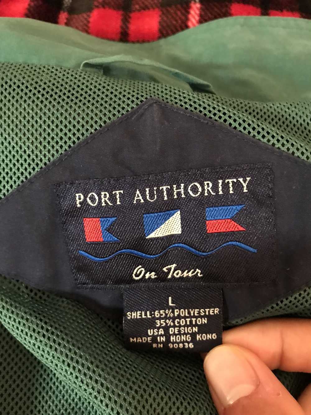 Port Authority Port Authority Windbreaker (Navy/G… - image 7