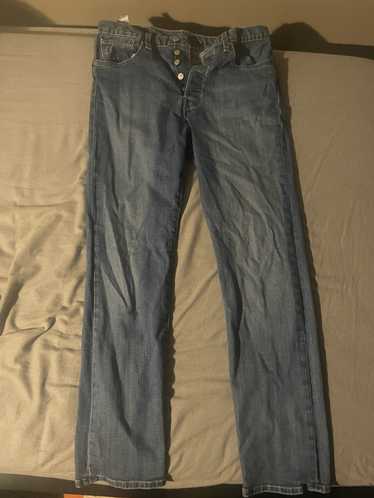 Levi's Levi's 501 Dark Wash Relaxed Jeans 32x32