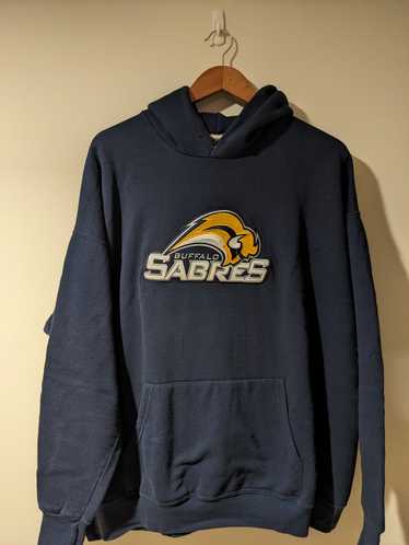 Atlanta Thrashers Logo Dark Blue NHL Zip Hoodie Majestic Size XL VTG  Sweatshirt