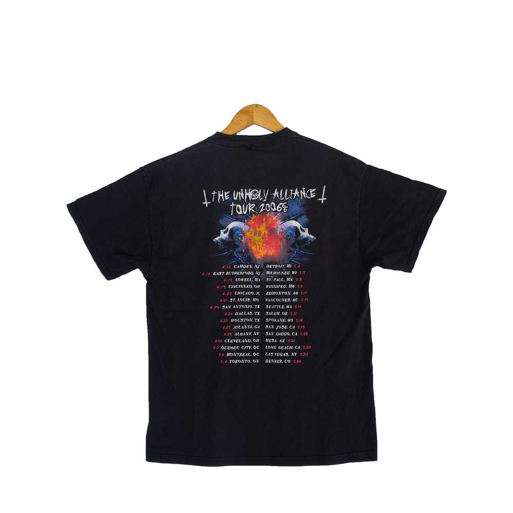 Band Tees × Vintage Unholy Alliance Tour T-Shirt … - image 2