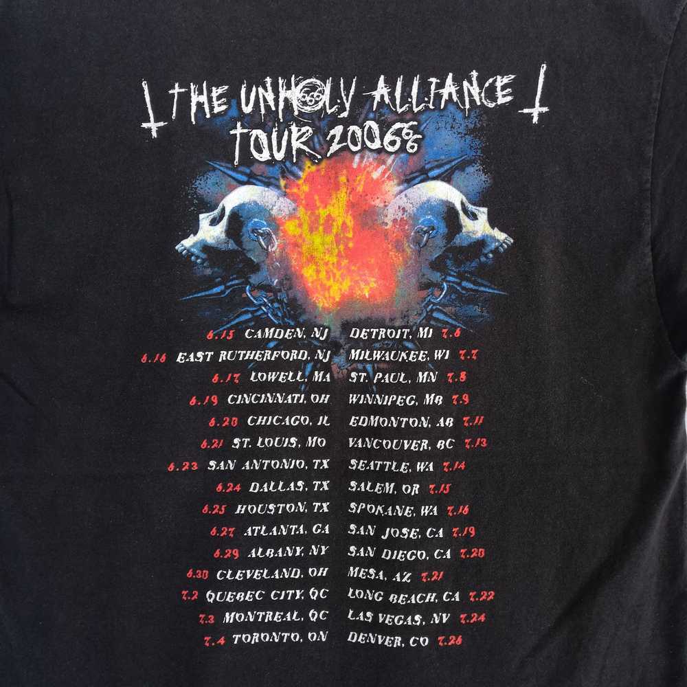 Band Tees × Vintage Unholy Alliance Tour T-Shirt … - image 5