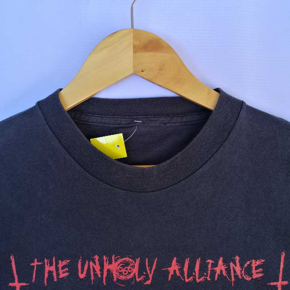 Band Tees × Vintage Unholy Alliance Tour T-Shirt … - image 6
