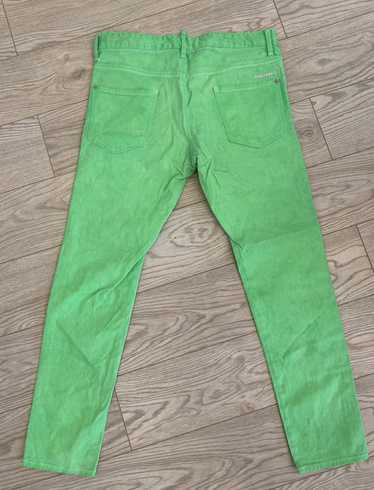 Dsquared2 Dsquared2 Light Green Painted Jeans - image 1