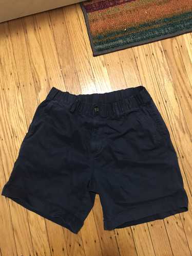 Streetwear Navy Blue Bearbottom 7” shorts
