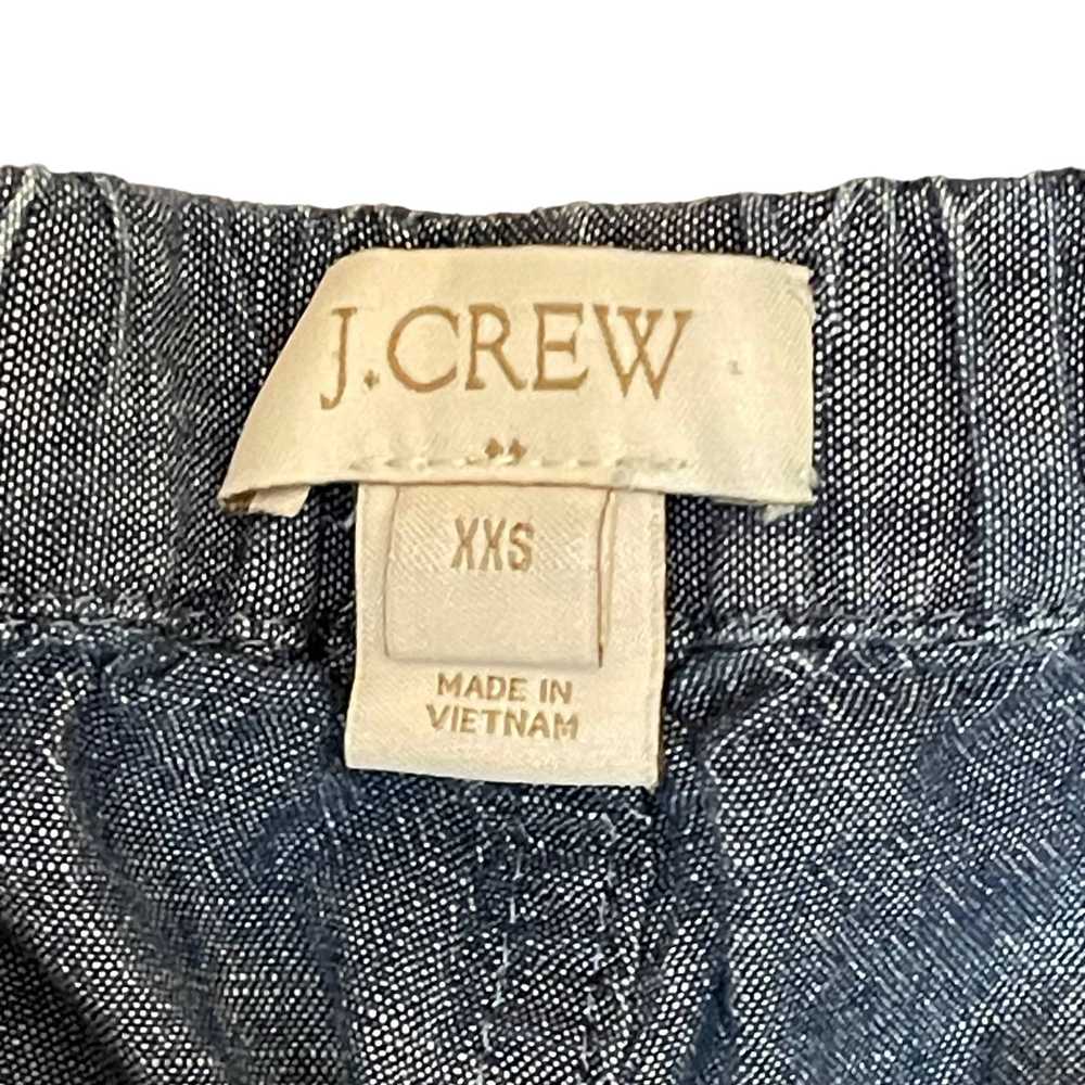 J.Crew J.Crew Chambray Shortie Shorts Women's XXS… - image 7