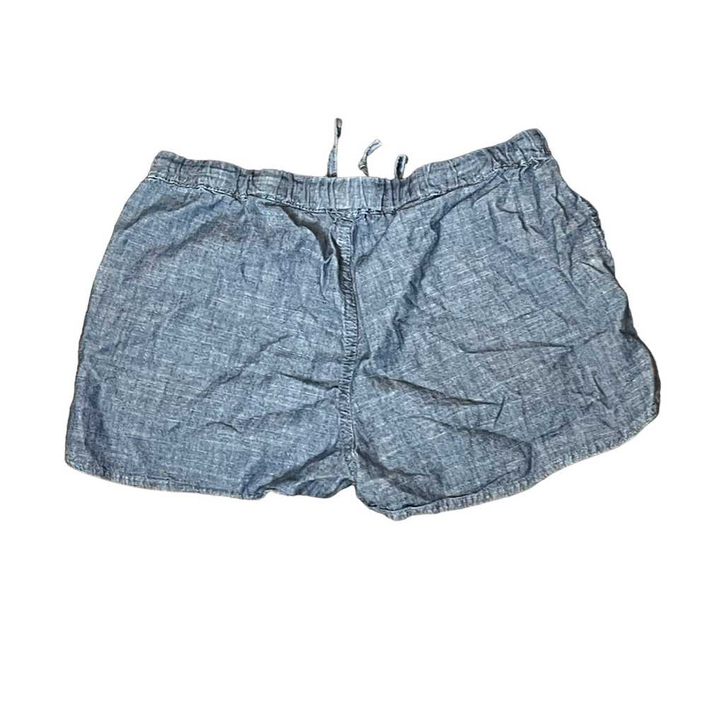 J.Crew J.Crew Chambray Shortie Shorts Women's XXS… - image 8