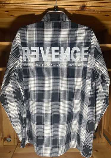 Revenge Revenge Rust Embroidered Flannel