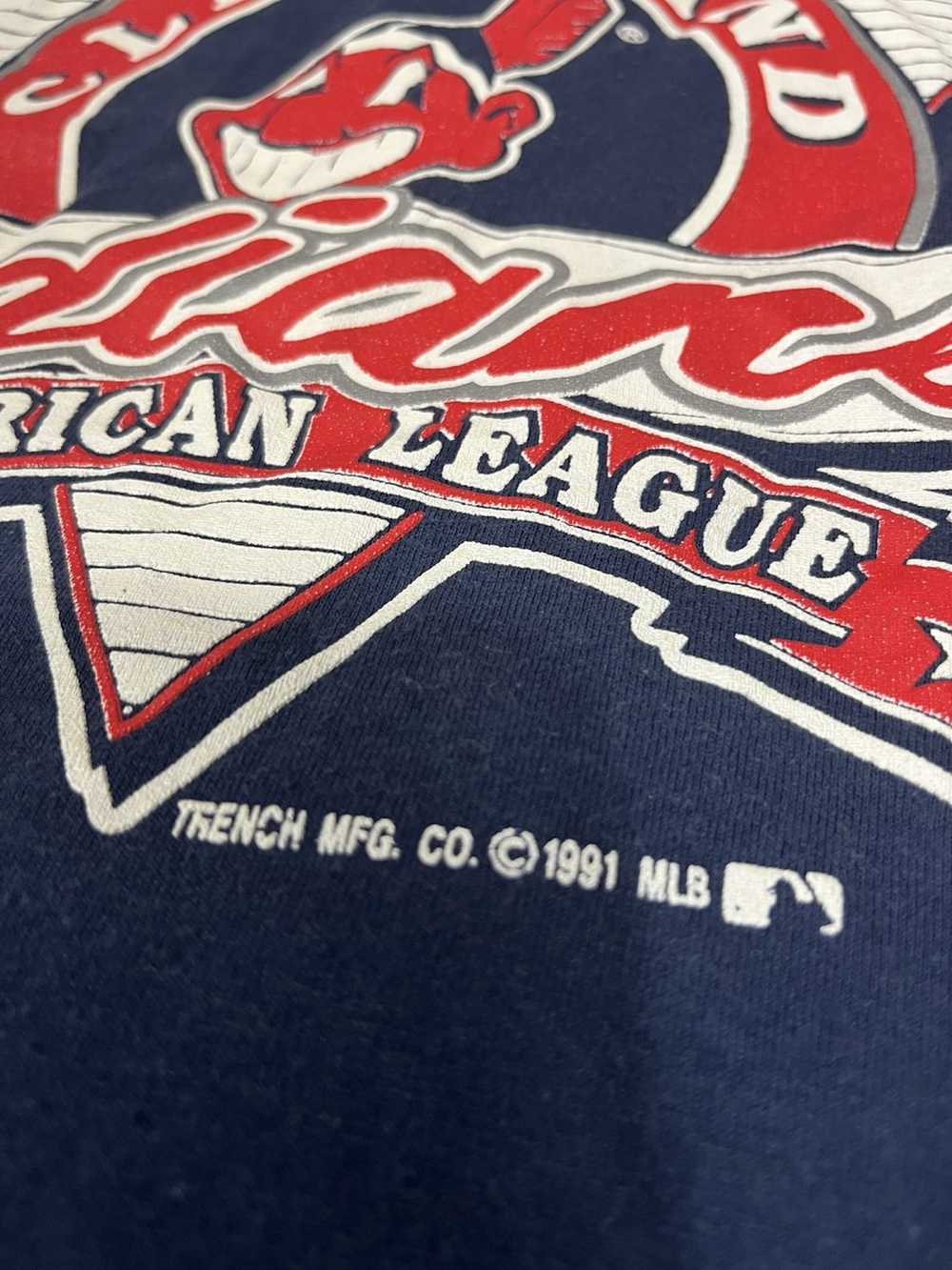 MLB × Sportswear × Vintage Vintage 1991 Cleveland… - image 4