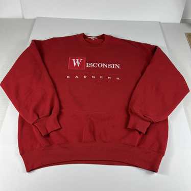 Ncaa × Vintage VTG 90s Signet Wisconsin Badger Re… - image 1