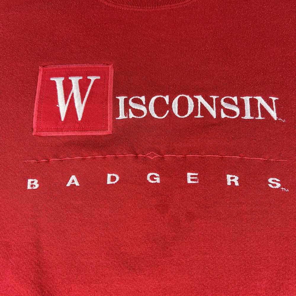 Ncaa × Vintage VTG 90s Signet Wisconsin Badger Re… - image 4