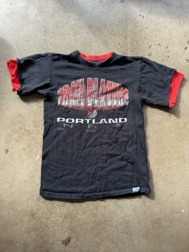 Portland Trail Blazers #5 Game Used White Shooting Shirt 3XL DP30499